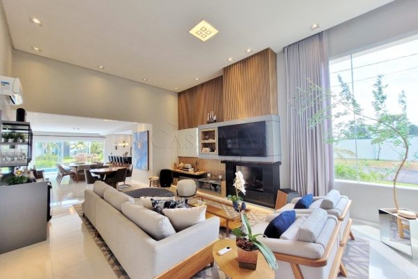 Casa em Condomínio à venda com 210m², 4 quartos, 4 suítes, 2 vagas no bairro Condomínio Enseada Lagos em Xangri-Lá - Foto 3