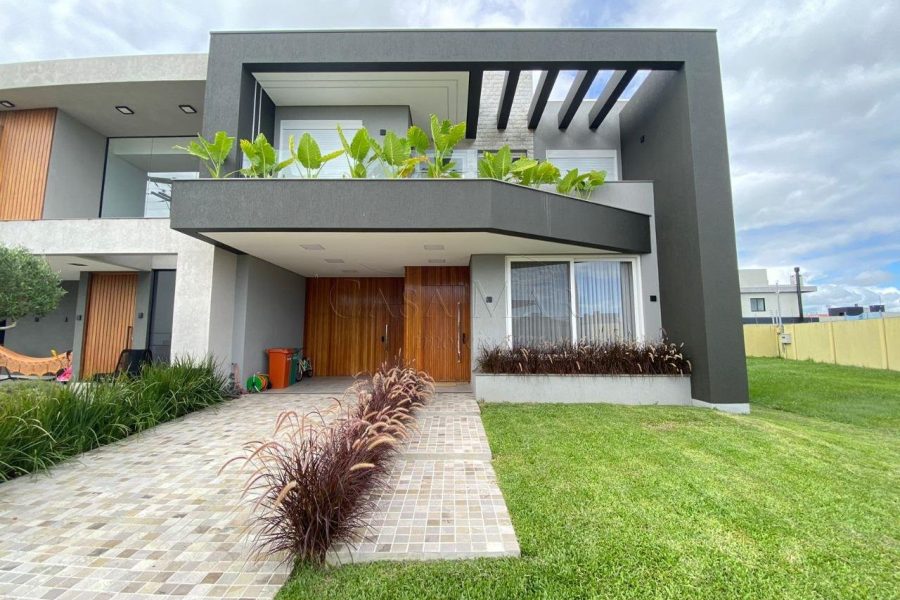 Casa em Condomínio à venda com 271m², 4 quartos, 4 suítes, 2 vagas no bairro Condomínio Blue em Xangri-Lá - Foto 1